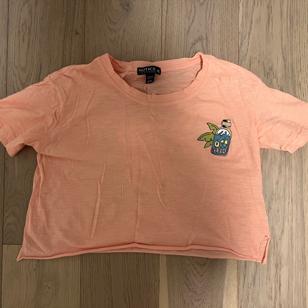 Notice the Reckless Cropped Tee